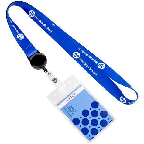 lanyard with id holder stock.